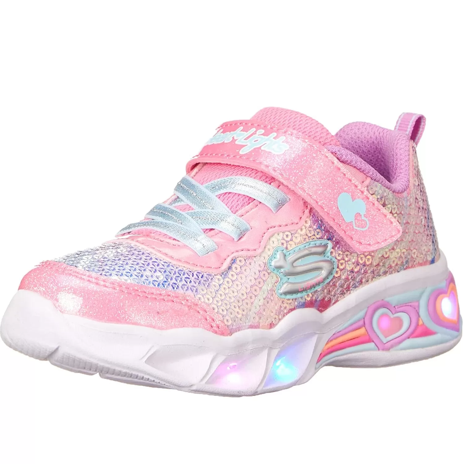 Scarpe sportive da Bambina - SKECHERS Art. 302313NPKMT sneakers PINK MULTI