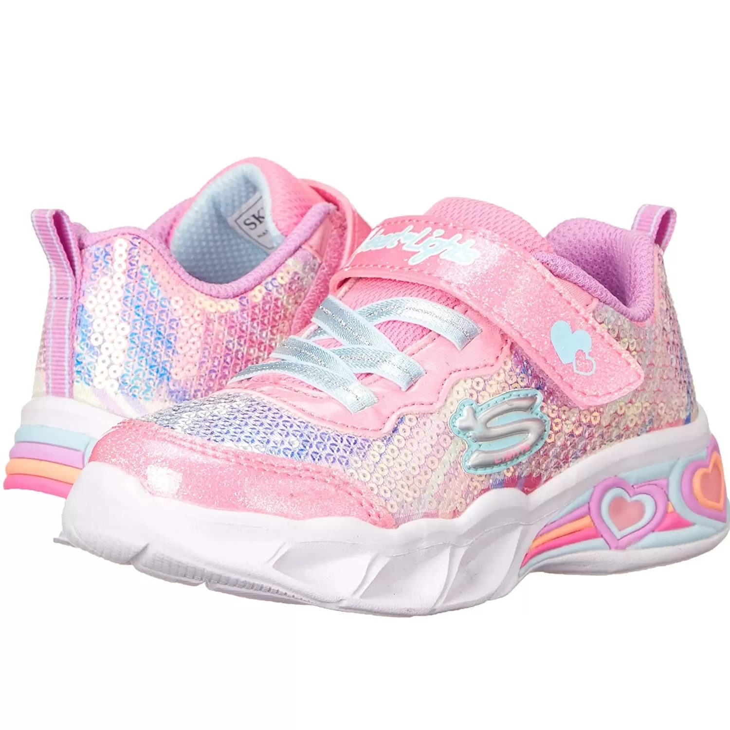 Scarpe sportive da Bambina - SKECHERS Art. 302313NPKMT sneakers PINK MULTI