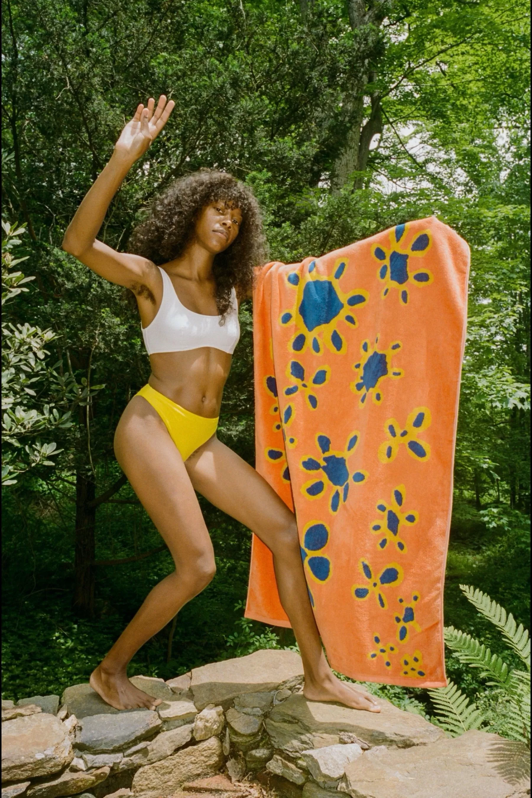 Silly Flowers Towel