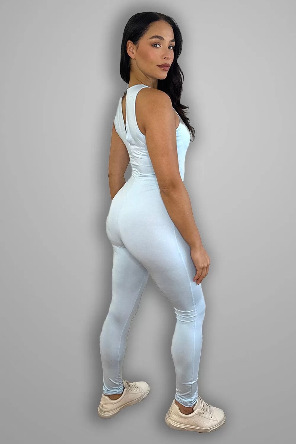 Skin Tight Sleeveless Onesie