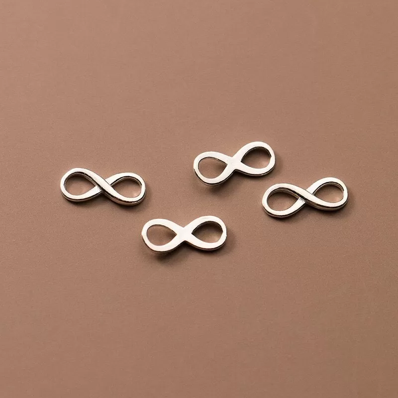 Sterling Silver Infinite Handmade DIY Pendant