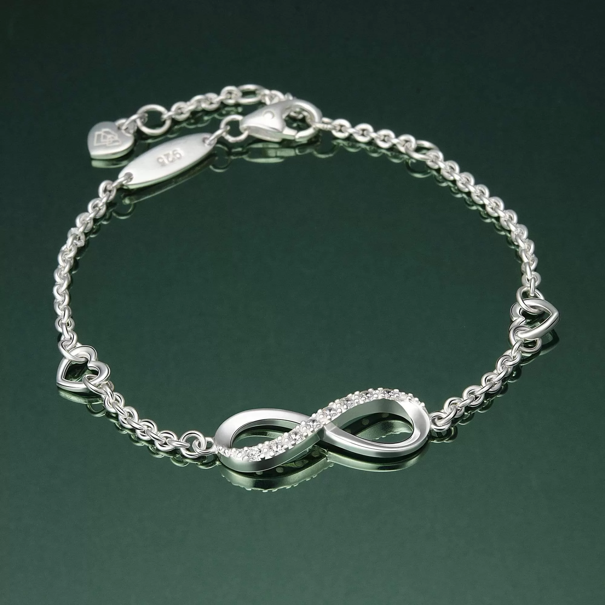 Sterling Silver Infinity Bracelets