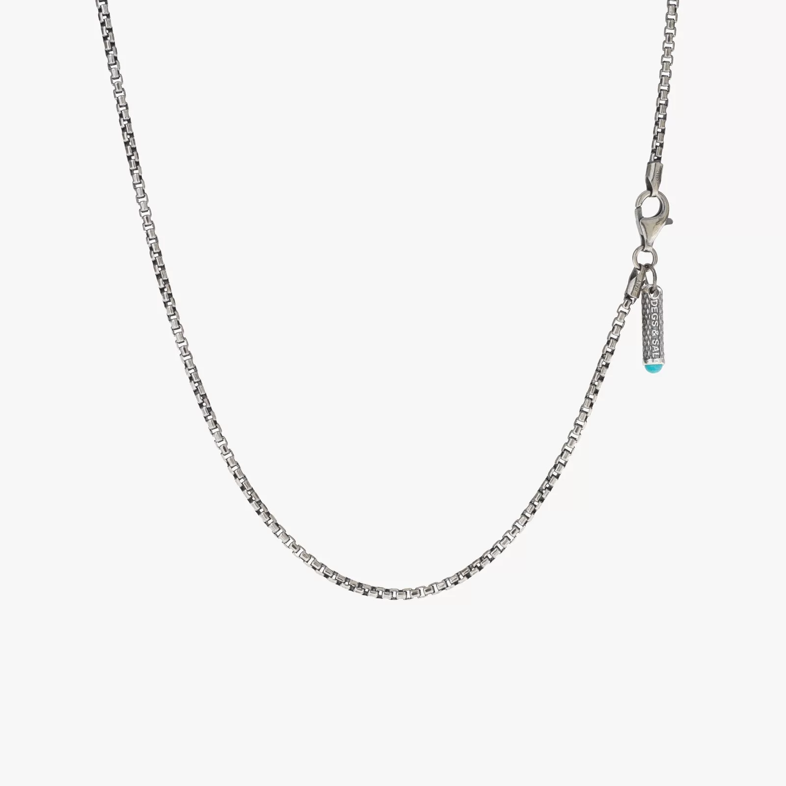 Sterling Silver Turquoise Stone Necklace