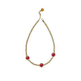 TIJANA Necklace | Ruby Quartz