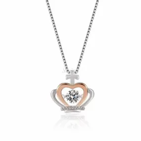 To My Daughter - Luxe Crown Necklace Gift Set