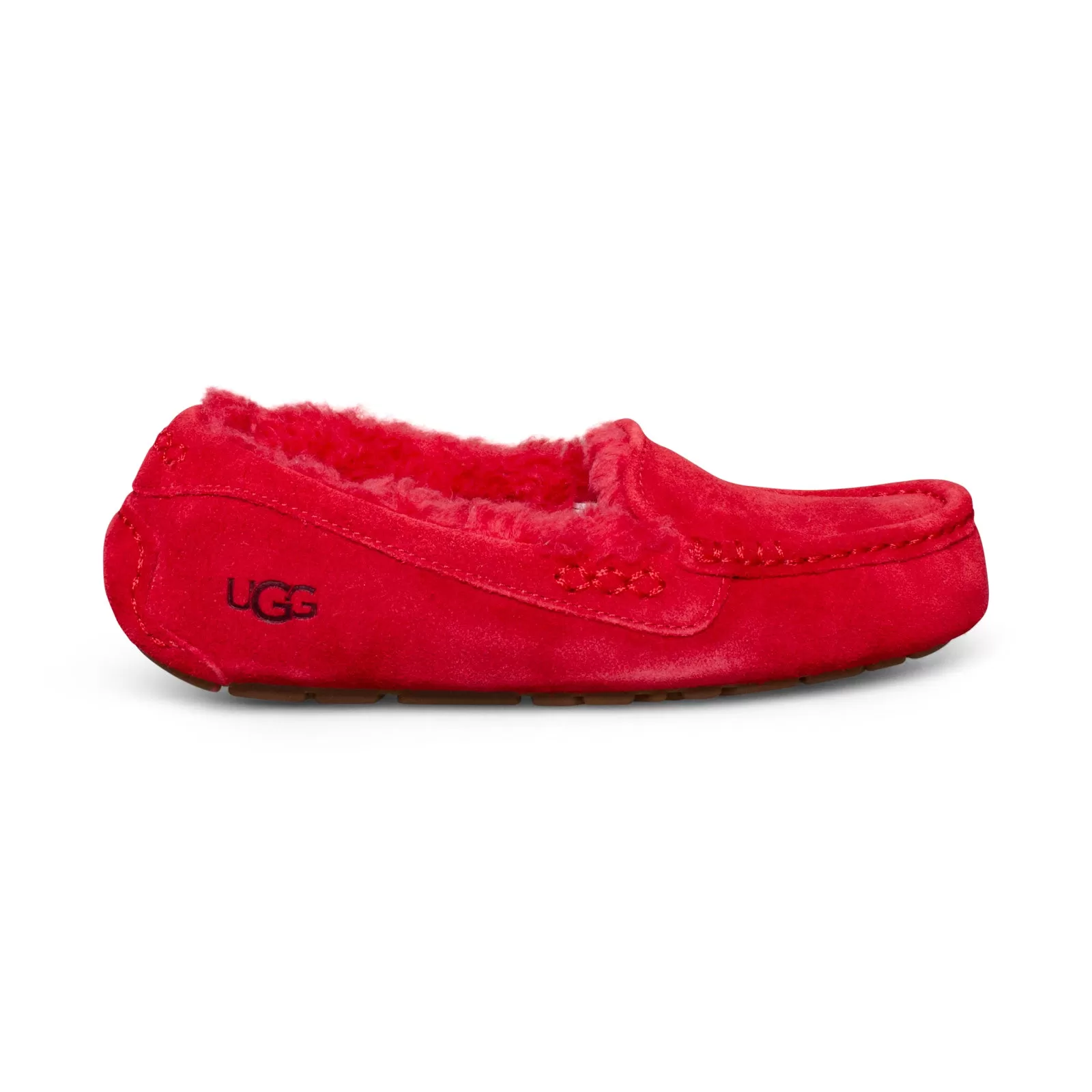 UGG Ansley Samba Red Slippers - Women's