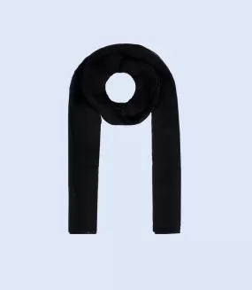 WA0540-BLACK-Scarf For Women