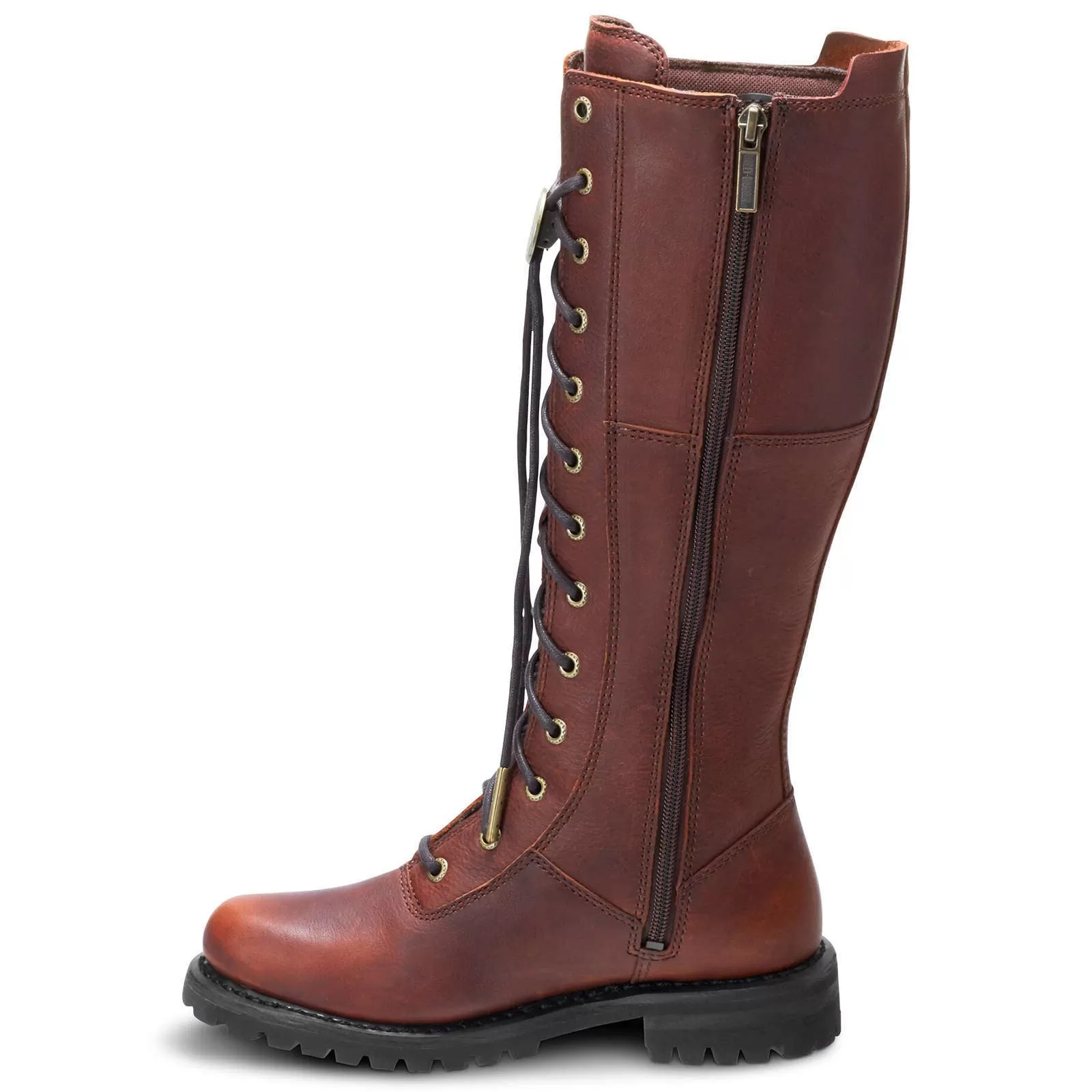 Walfield Full Grain Leather Women's Knee High Riding Boots