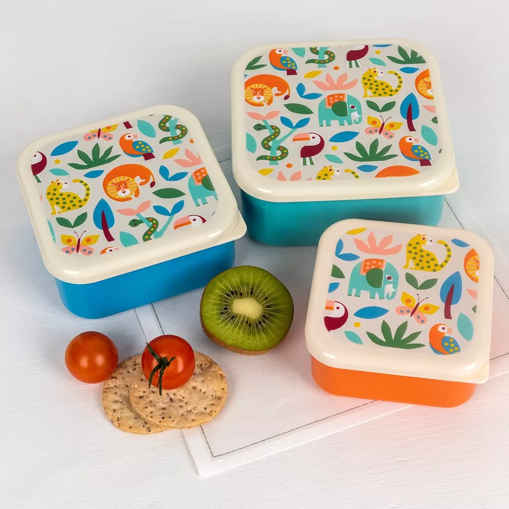 Wild Wonders Snack Boxes (set Of 3)