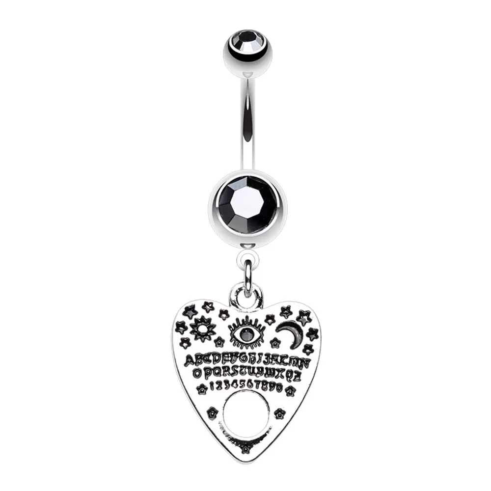 WILDKLASS Quija Board Séance Belly Button Ring