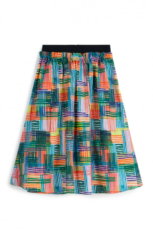 WOLF AND RITA An Ode To Summer SILVINA MIKADO MIDI SKIRT