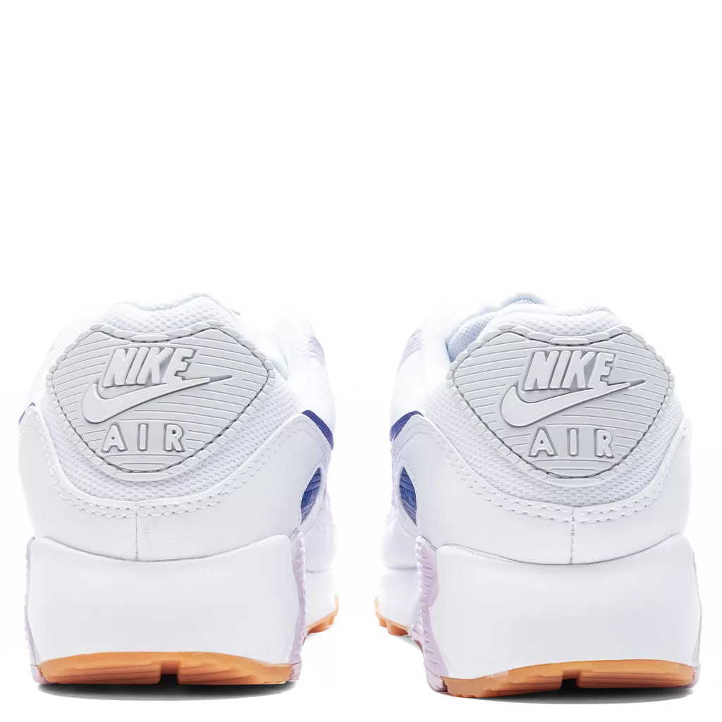 Women's Air Max 90 - White/Lapis/Pure Platinum