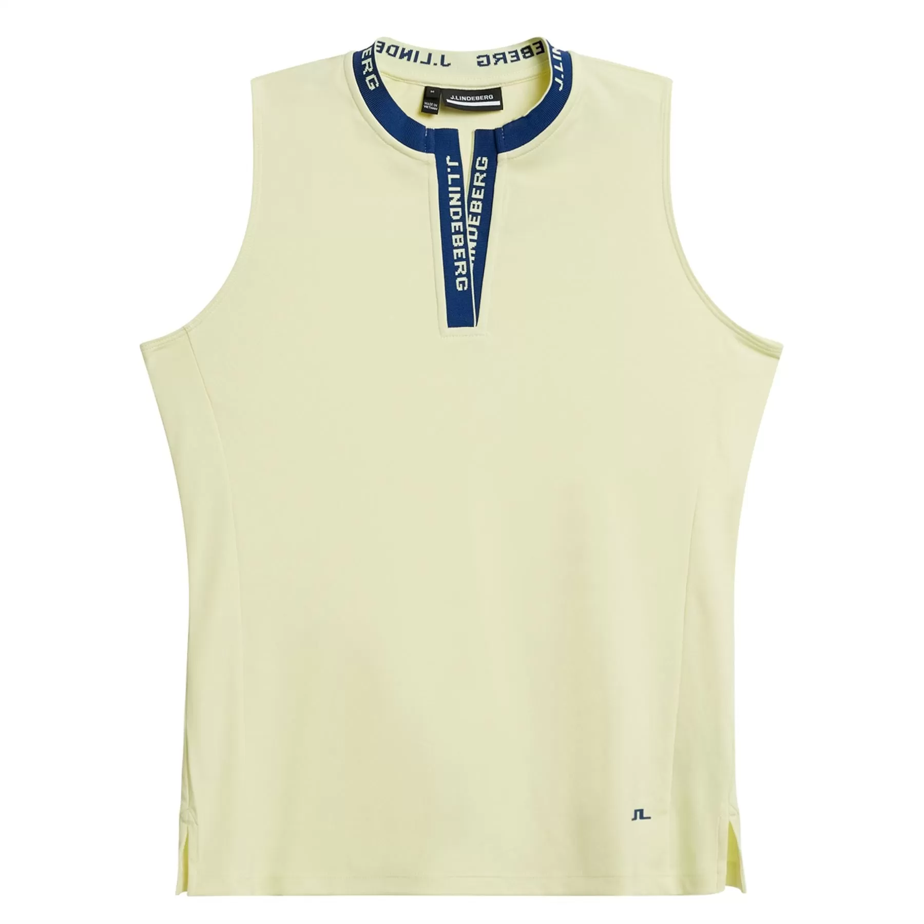 Womens Leya Sleeveless TX Jersey Polo Wax Yellow - SS24