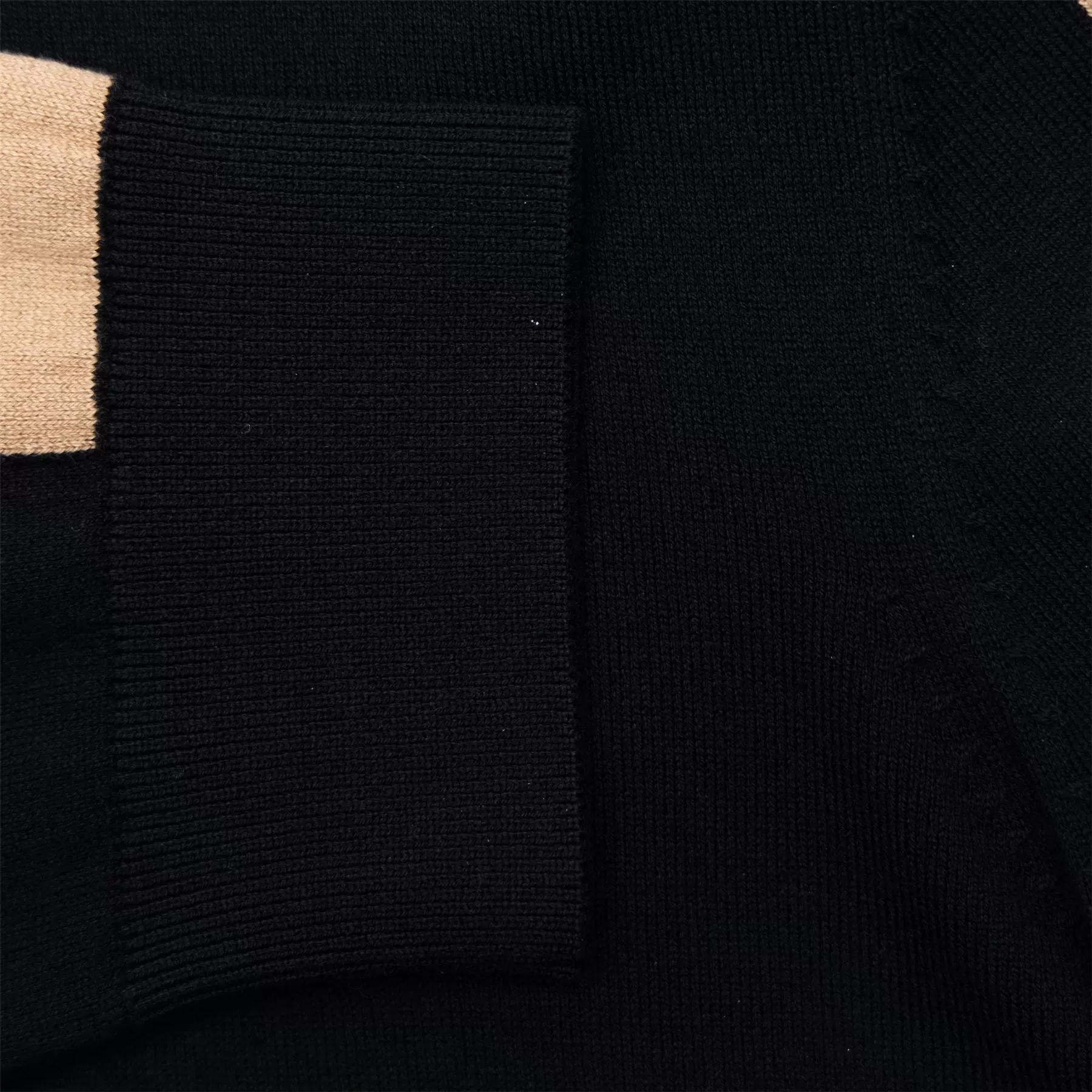 Zelchior-X Quarter Zip Knit Black - SS24